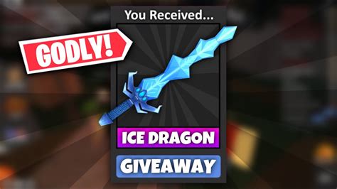 It is now only obtainable through trading as the event. . Ice dragon mm2
